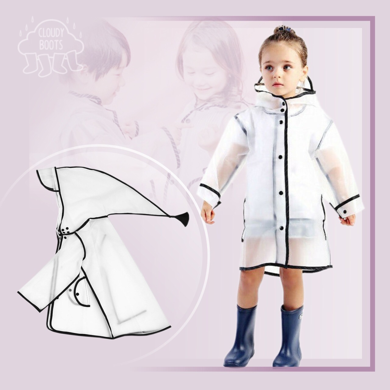Impermeable Trendy Niños - Cloudy Boots