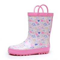 BOTAS DE LLUVIA CORAZON US