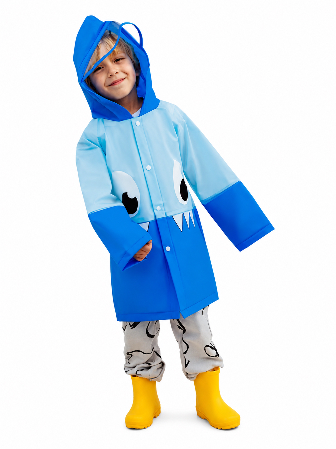 IMPERMEABLE PARA NIÑOS MODELO MONSTER
