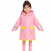 IMPERMEABLE PARA NIÑOS MODELO UNICORNIO ROSA