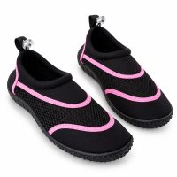 AQUASHOES - ZAPATILLAS DE AGUA PUNTA SAL NEGRO ROSA